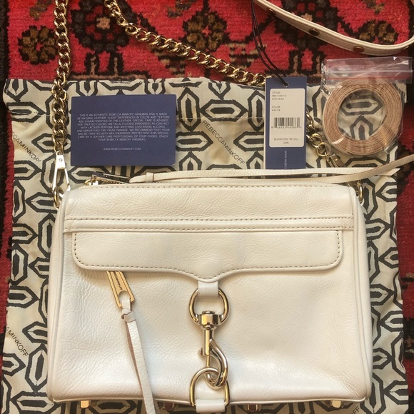 Rebecca Minkoff Mini M.A.C. Crossbody AUTHENTIC - Picture 6 of 8